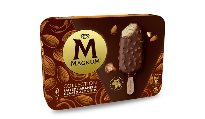4 MAGNUM SALTED CARAMEL