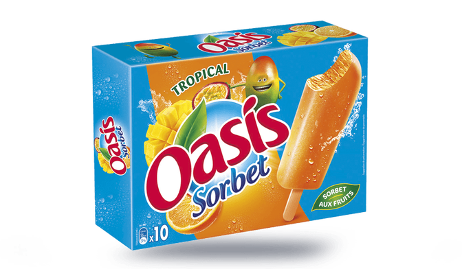 10 bâtonnets Oasis tropical