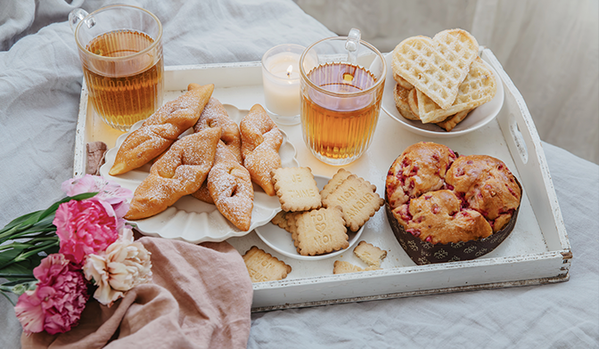 Recette Petit-déjeuner Saint-Valentin Picard