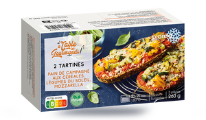 2 TARTINES LEG DU SOLEIL