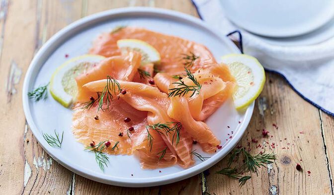 4 tranches de saumon fumé Norvège ASC