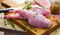 2 CUISSES DE LAPIN 420G