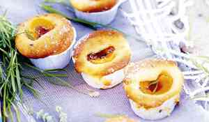 Petits gâteaux abricot-lavande