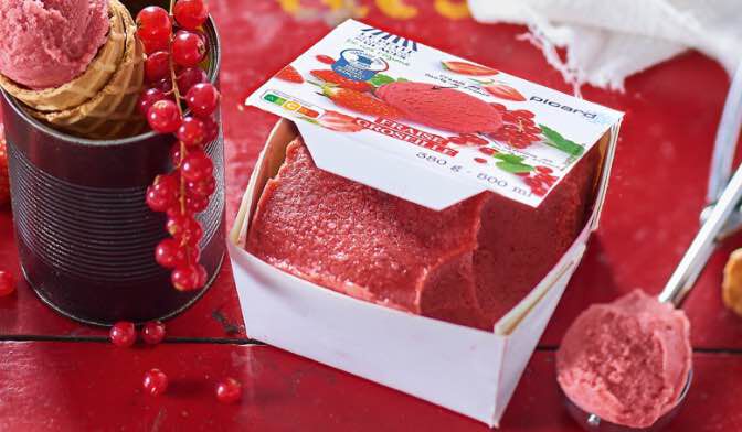SORBET FRAISE GROSEILLE
