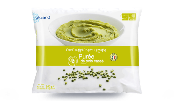 Purée de pois cassé surgelés - Les légumes - Picard