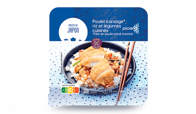 POULET KARAAGE/RIZ 350G