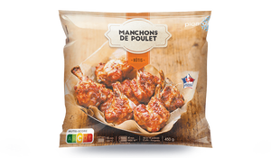 Manchons de poulet rôtis cuits