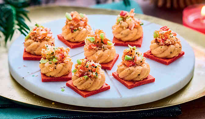 8 bouchées au homard