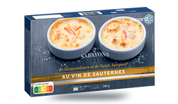 2 SABAYONS LANGOUSTINES