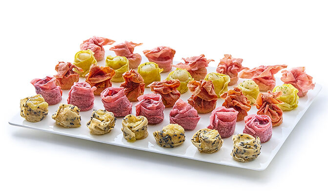 Assortiment de 45 croustilles apéritives