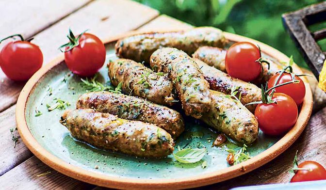 8 mini-saucisses de veau à l'italienne
