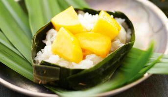 Riz Gluant Au Lait De Coco Et A La Mangue Surgeles Picard