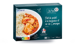 POULET BASQUAISE/RIZ 350G