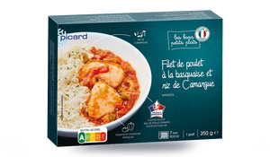 POULET BASQUAISE/RIZ 350G
