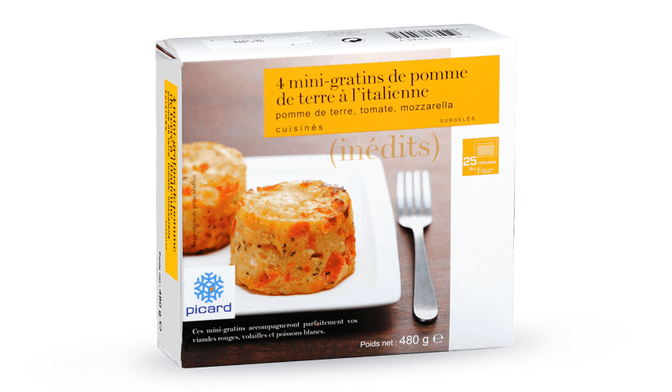 4 mini-gratins de pomme de terre à l'italienne