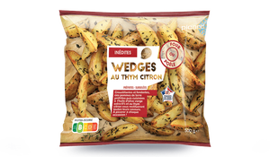 Wedges inédites au thym citron
