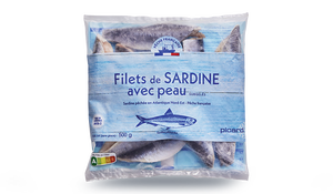 Filets de sardine Pêche française avec peau