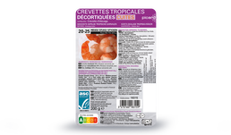 CREVETTE TROPICALE 20/25 ASC