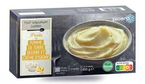 Purée de pomme de terre au beurre et à la crème d'Isigny