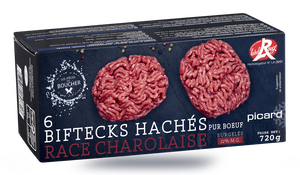 6 biftecks hachés Label Rouge