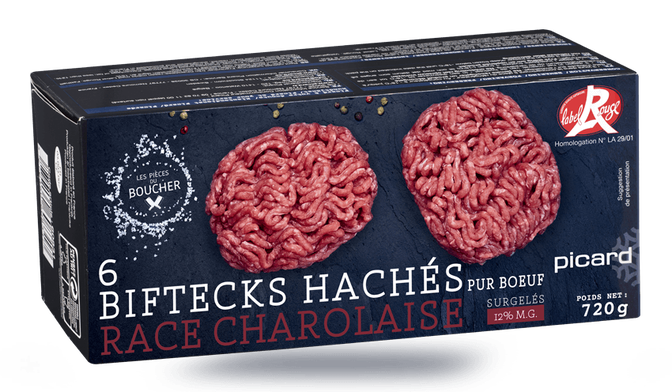 6 BIFTECK HACHE CHARO LR