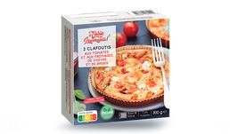 2 CLAFOUTI TOMATE/FROMAGE