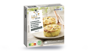 4 FONDANTS CHAMPIGNON