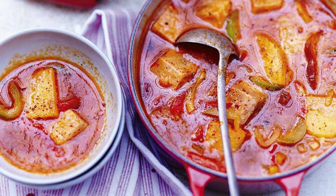 Marmitako - Soupe basque au thon et piment d’Espelette