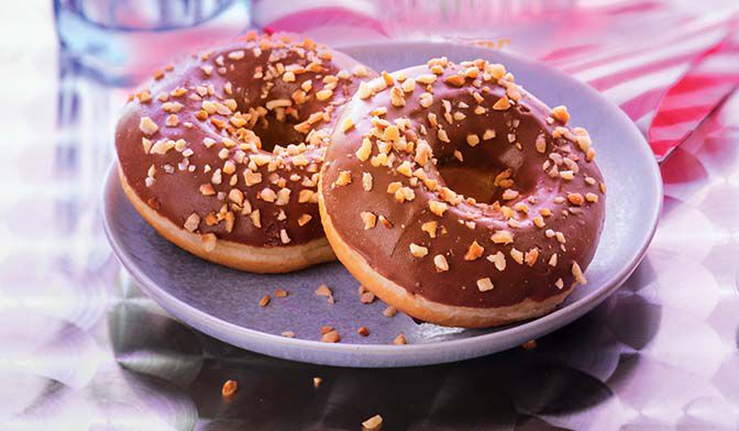 2 DONUTS CHOC/NOISETTE