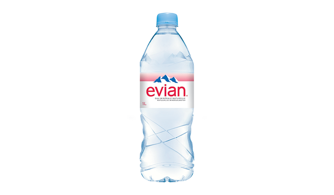 BOUTEILLE EVIAN 1L