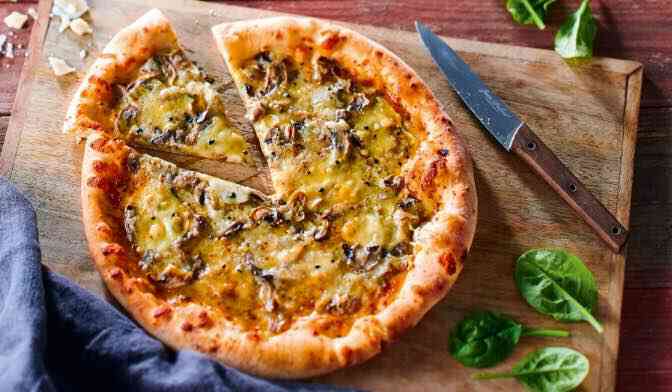 PIZZA FUNGHI E TARTUFO