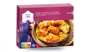 BUTTER CHICKEN/RIZ PILAF