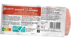1 PAVE DE SAUMON 150G ASC
