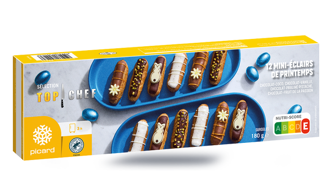 12 mini-&eacute;clairs de printemps