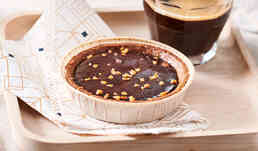 1 PART TARTE CHOC/CARAMEL