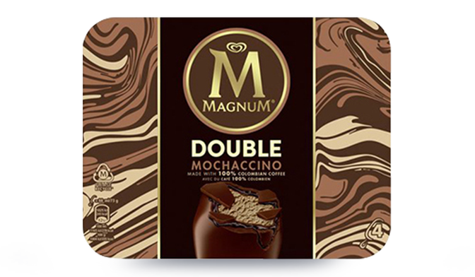 4 Magnum Double Mochaccino