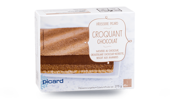 Croquant Chocolat 3 Parts Surgeles Picard
