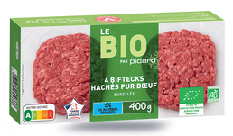 4 BIFTECK HACHE BIO 5%MG