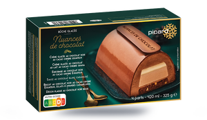 BUCHE NUANCES CHOCO 325G