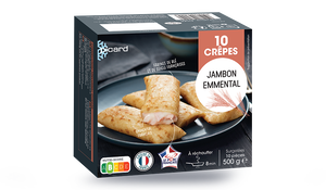 10 CREPES JAMBON/EMMENTAL
