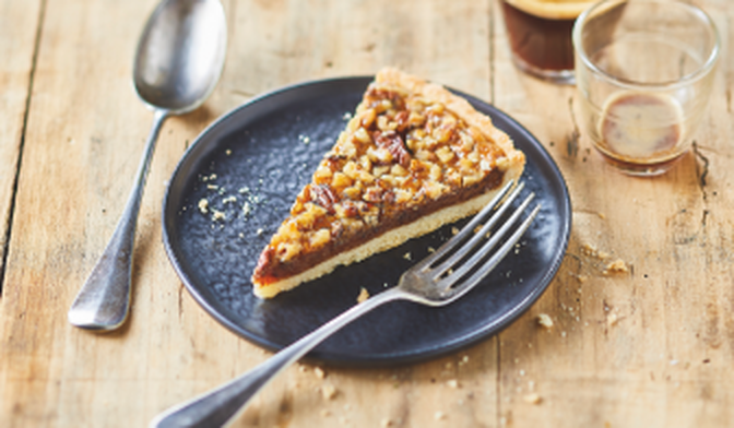 Tarte aux noix et noix de pécan