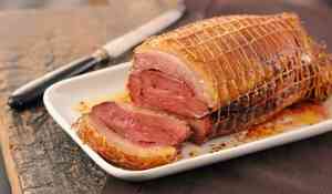 Rôti de magret de canard au piment d'Espelette