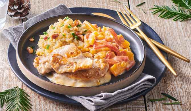 PINTADE ECRASE PDT/LEGUME