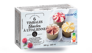 6 TIMBALES ITALIENNE 300G