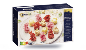 Assortiment de 28 bouchées festives