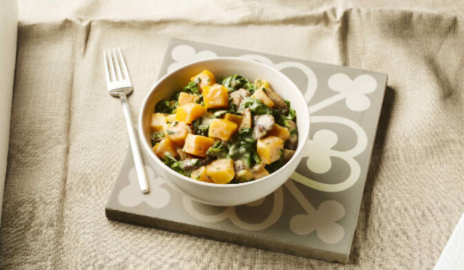BOL BUTTERNUT EPINARD