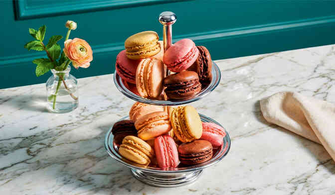 16 MACARON CHOC/PISTACHE