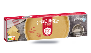 2 PATES BRISEE PRE-ETALEE