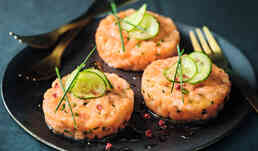 4 TARTARES DE SAUMON