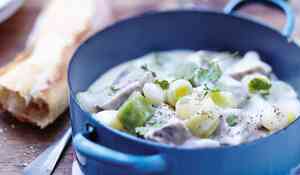 Blanquette de veau poivrée
